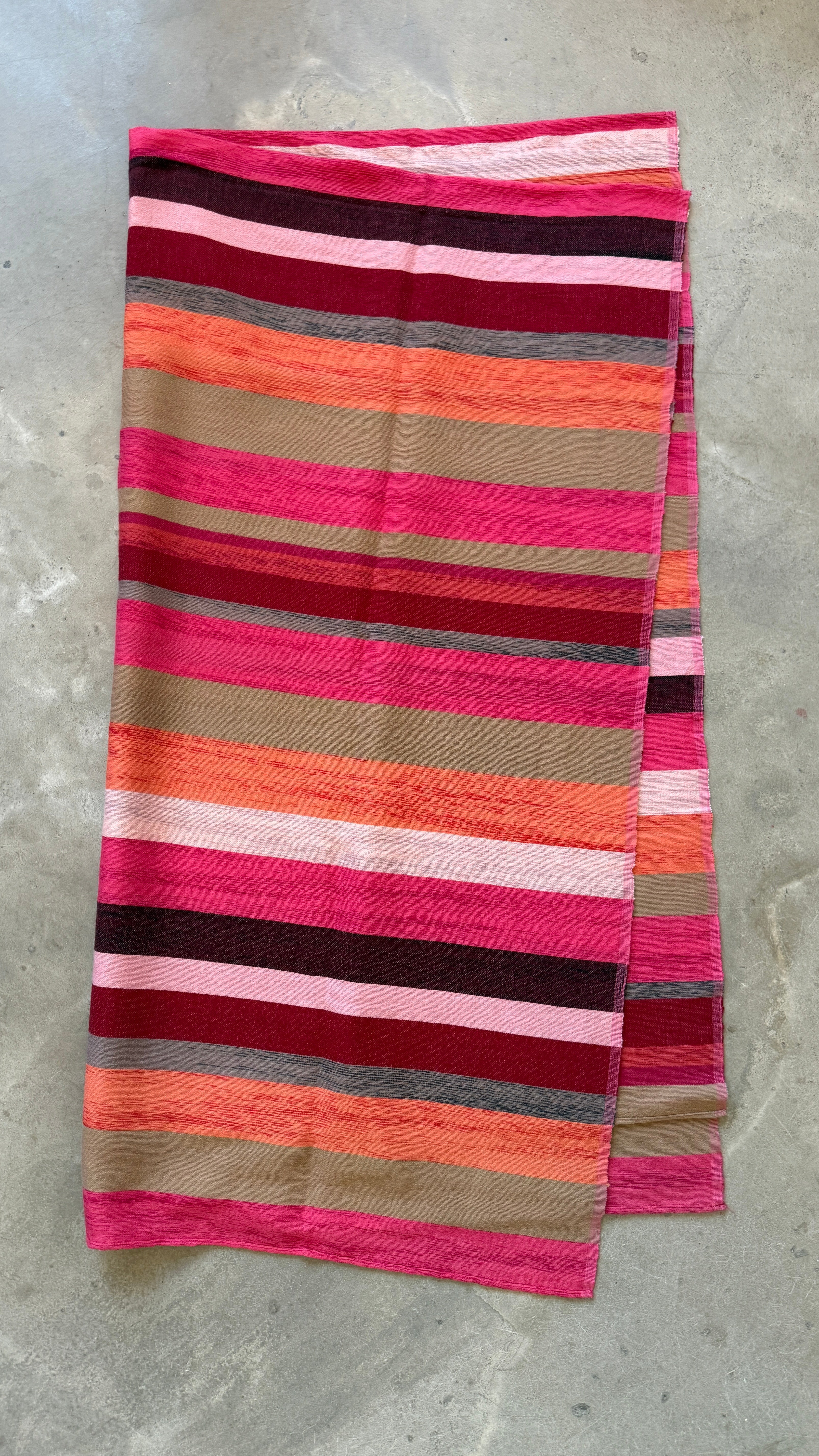 Multicolor Striped Scarf