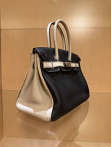 Birkin 30 Bleu Nuit and Craie Togo Silver Hardware