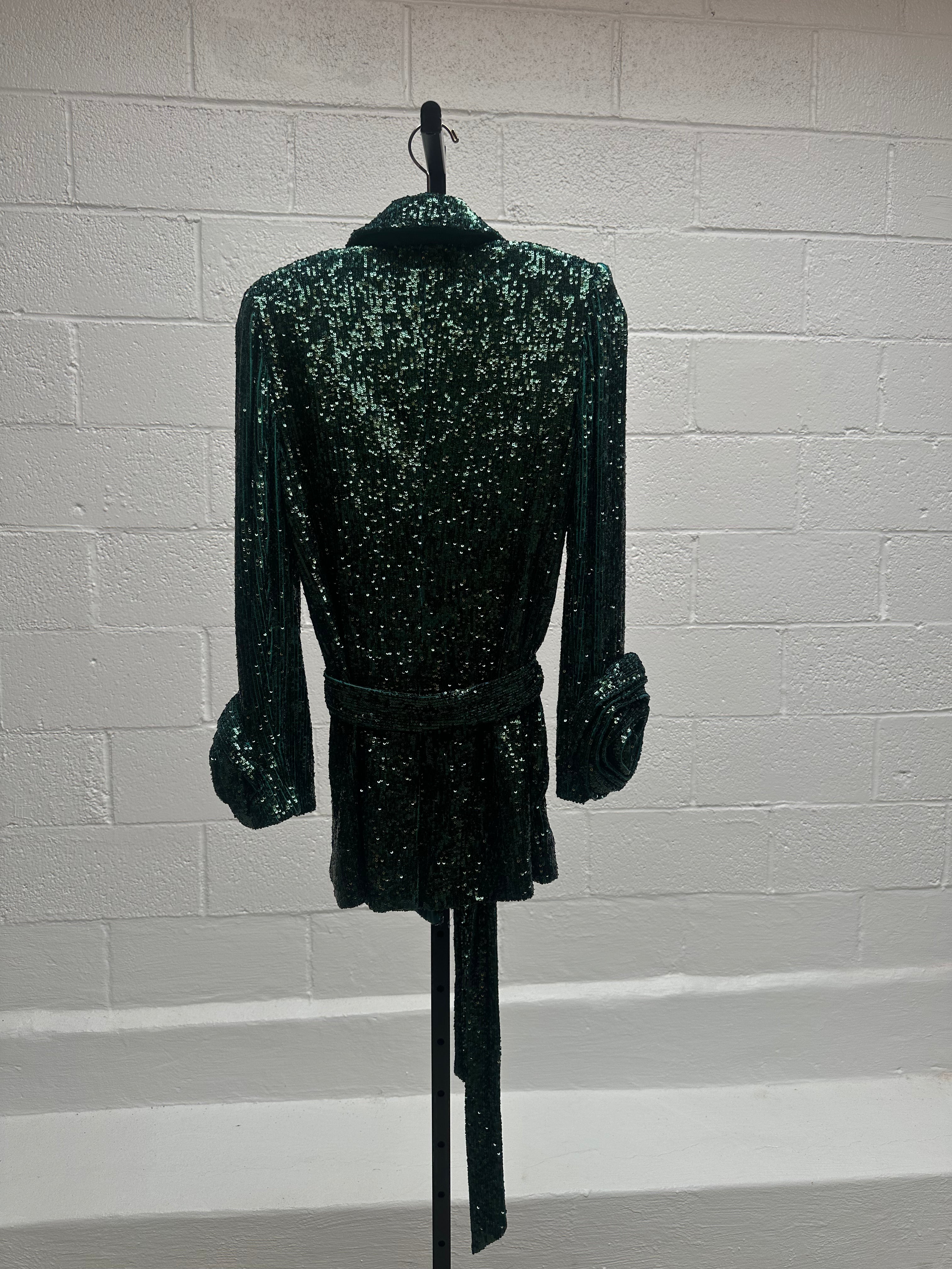 Green Sparkle Suit