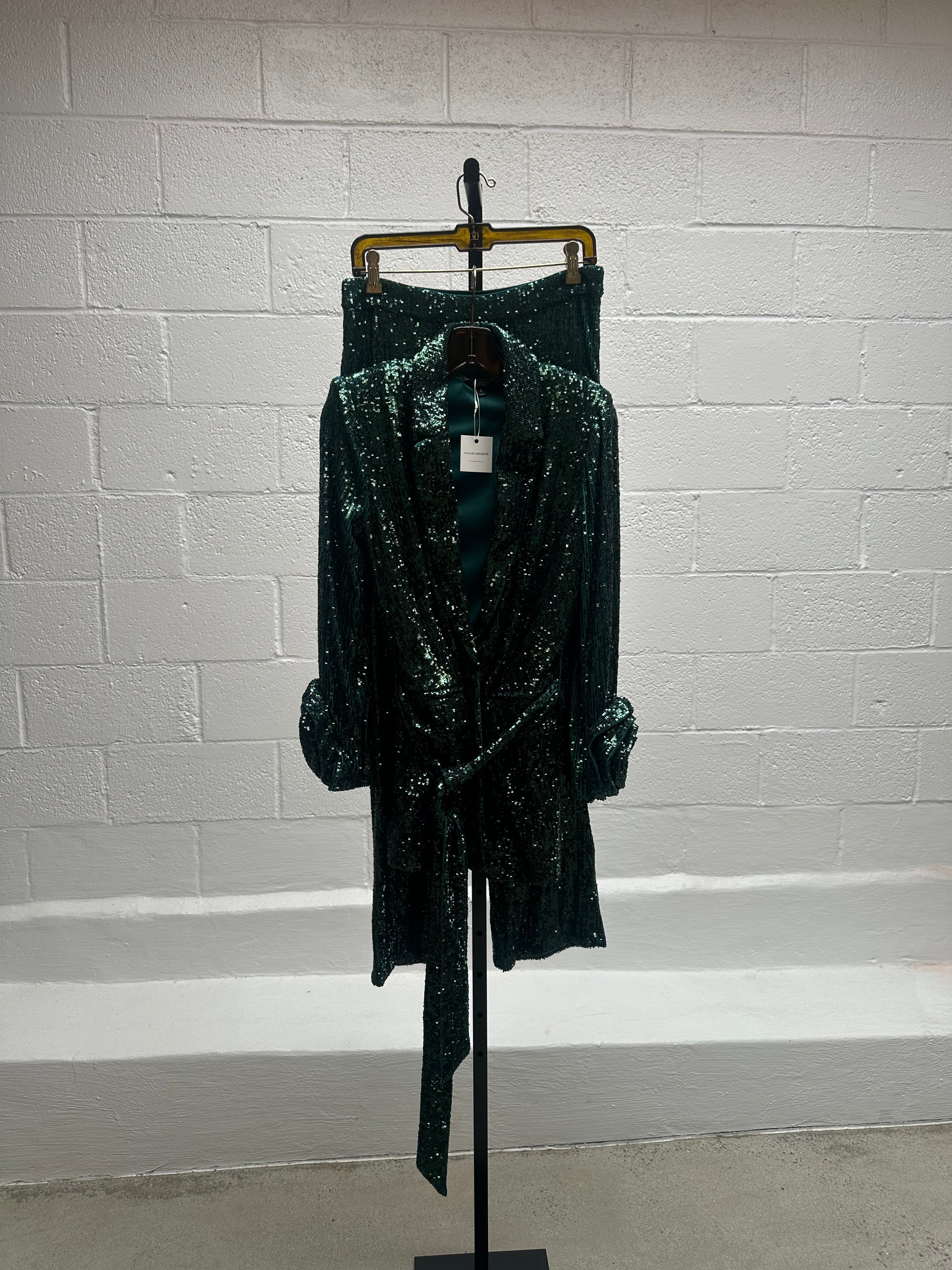 Green Sparkle Suit