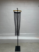 Black Mesh Pants
