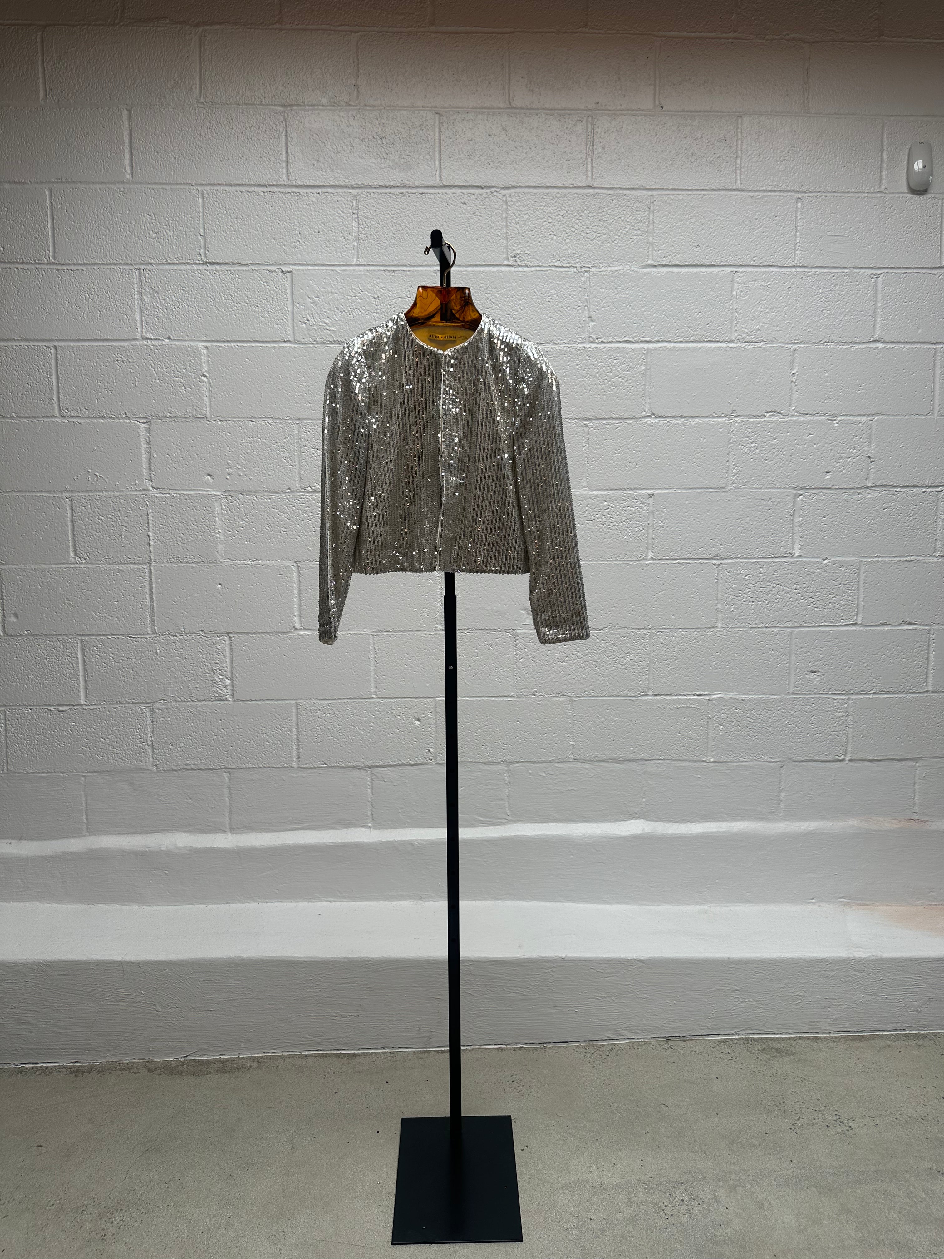 Silver Sequin Jacket