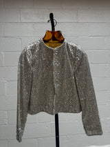 Silver Sequin Jacket