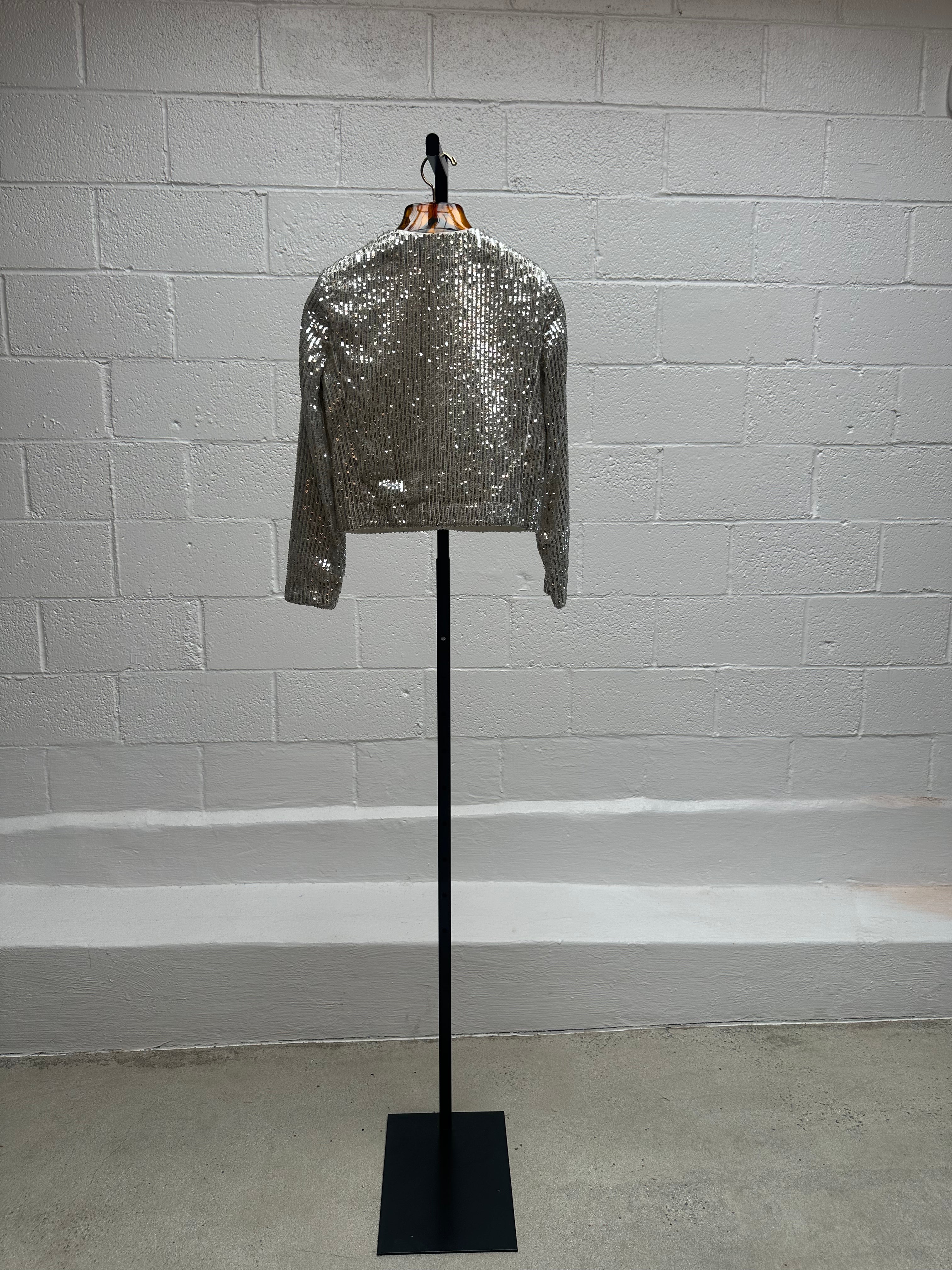 Silver Sequin Jacket