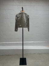 Silver Sequin Jacket