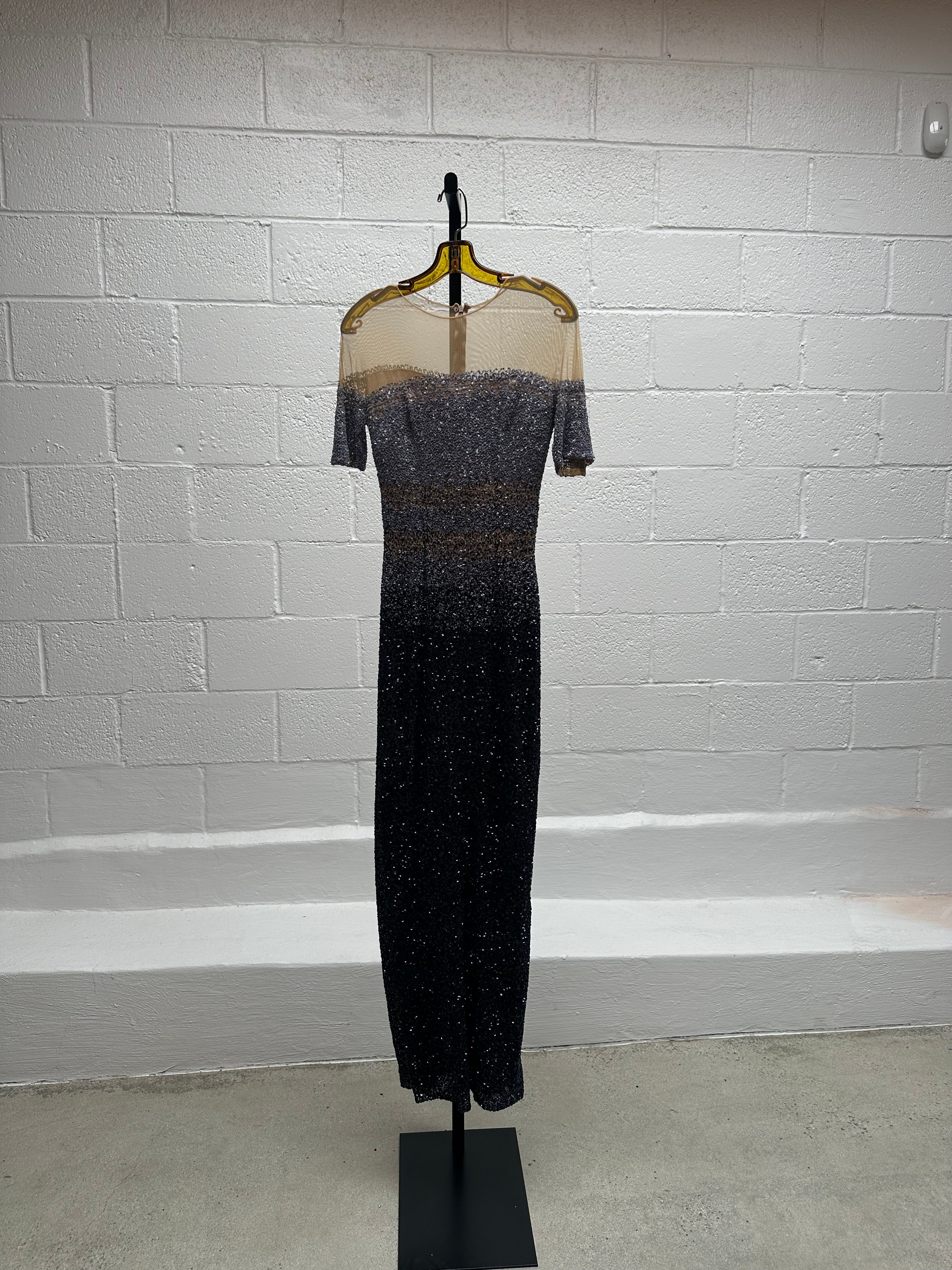 Black/Blue  Sparkly Dress
