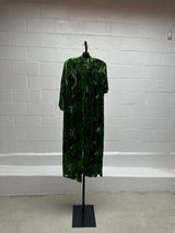 Leaf Print Skirt and Duster