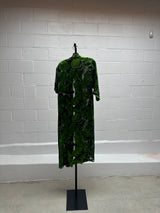 Leaf Print Skirt and Duster