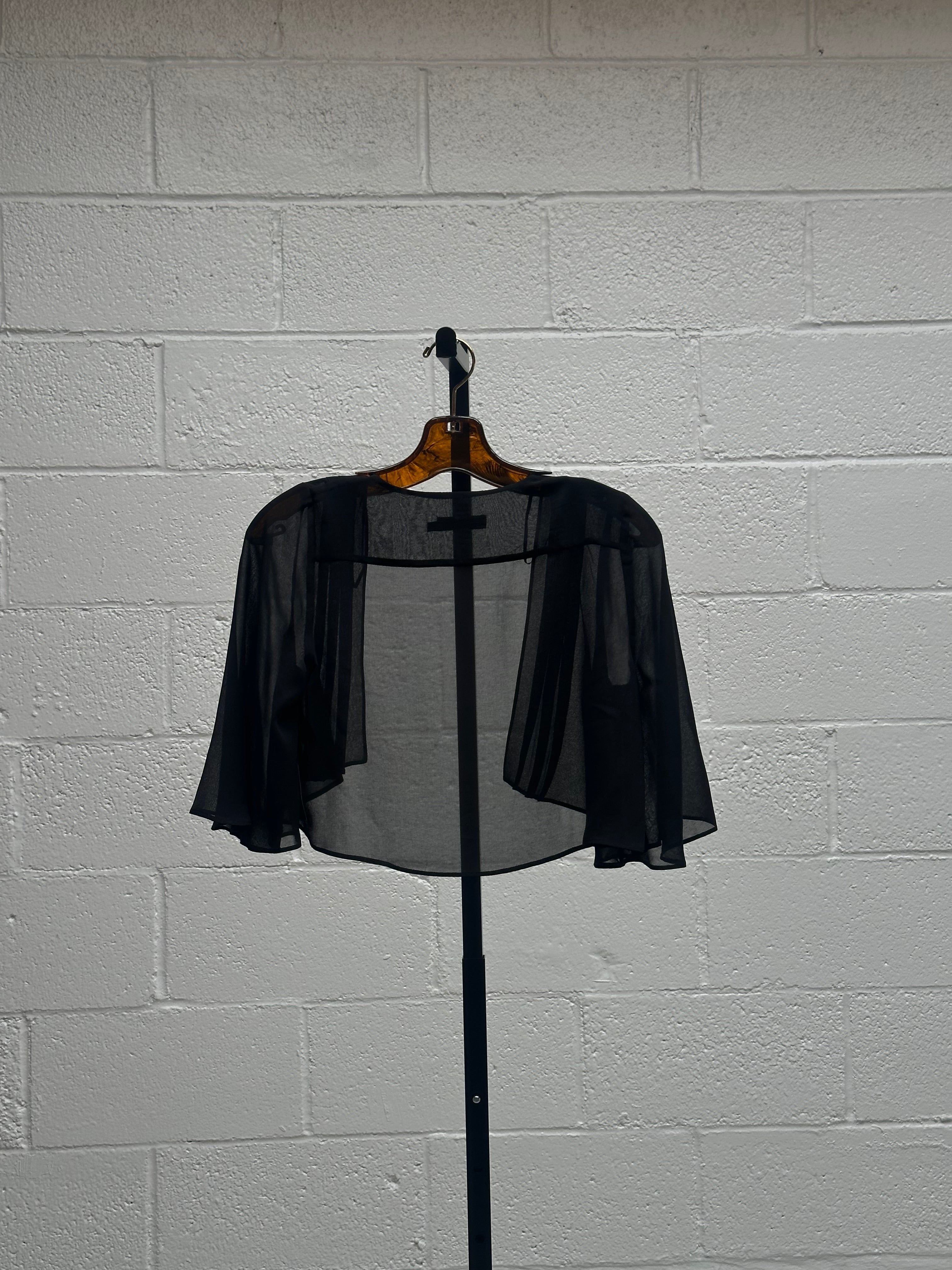 Chiffon cape