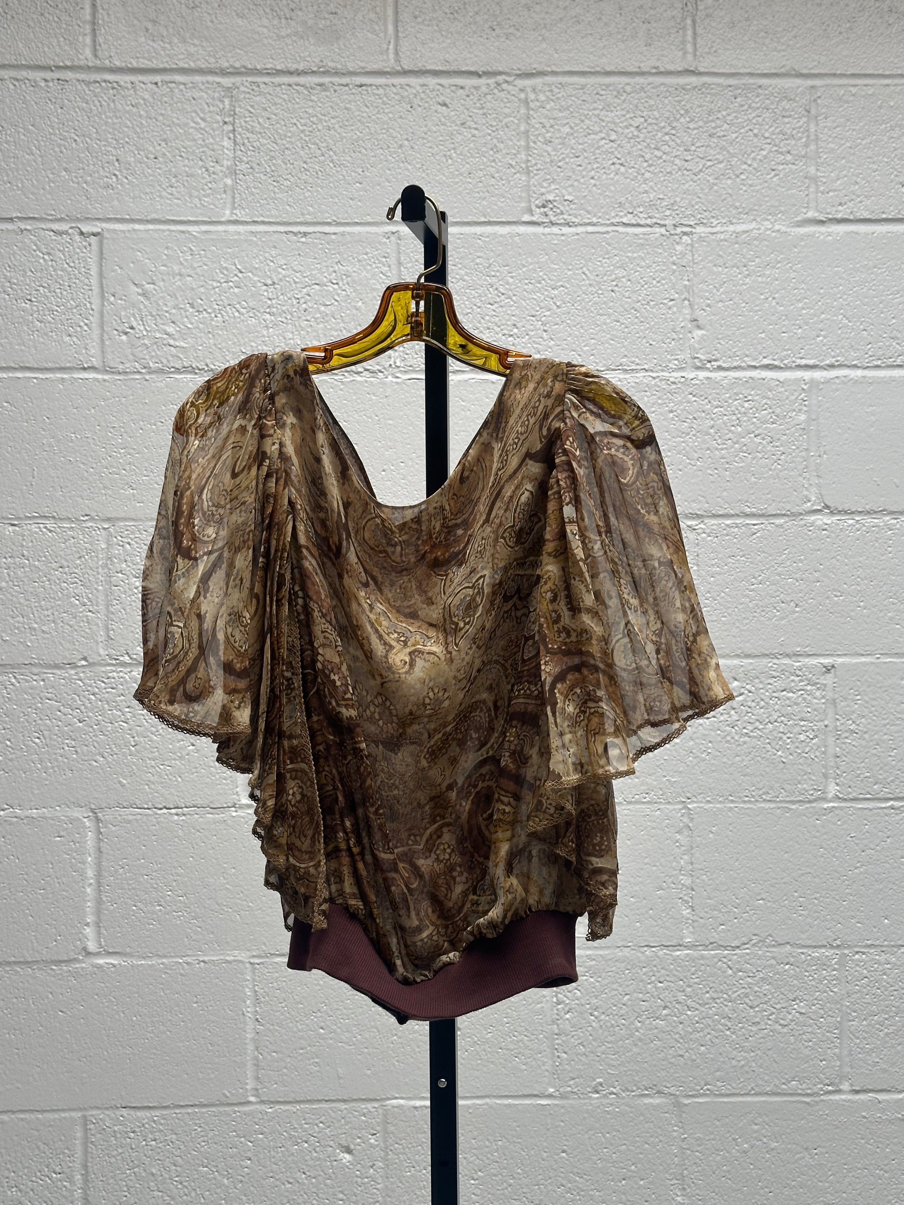Silk Balloon Pant and Blouse