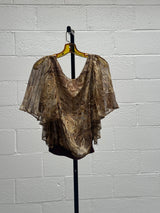 Silk Balloon Pant and Blouse