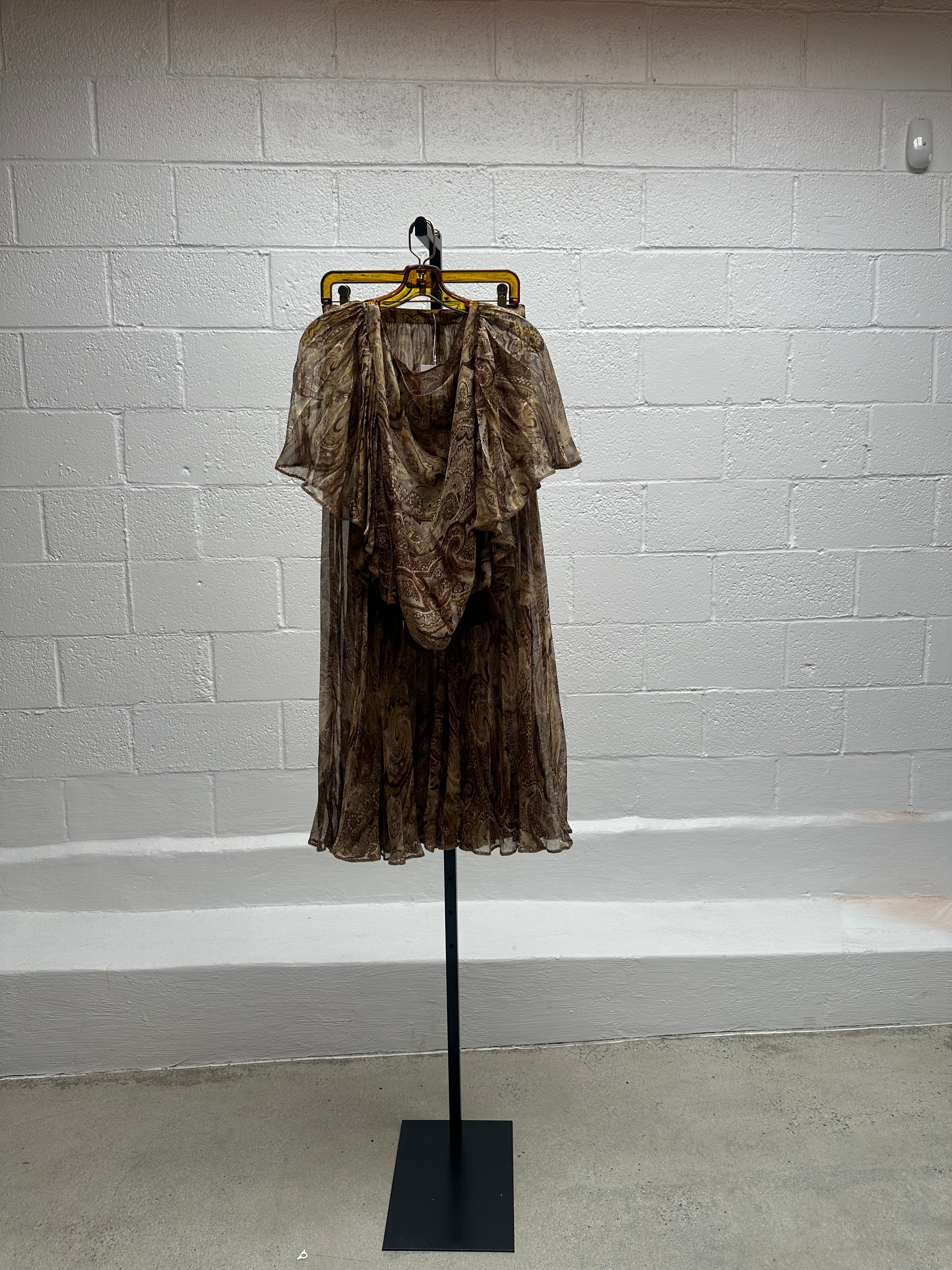 Silk Balloon Pant and Blouse
