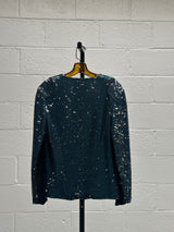 Navy Sparkle Jacket