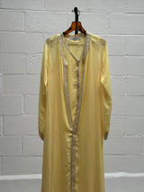 Yellow Silk Caftan from Hayahoo music video