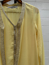 Yellow Silk Caftan from Hayahoo music video