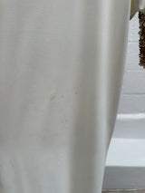 Cream Dress with Embellished  Cuffs