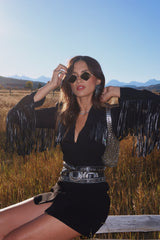Fringe Joelette Blazer Dress