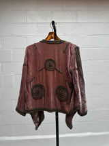 Velvet Jacket with beading