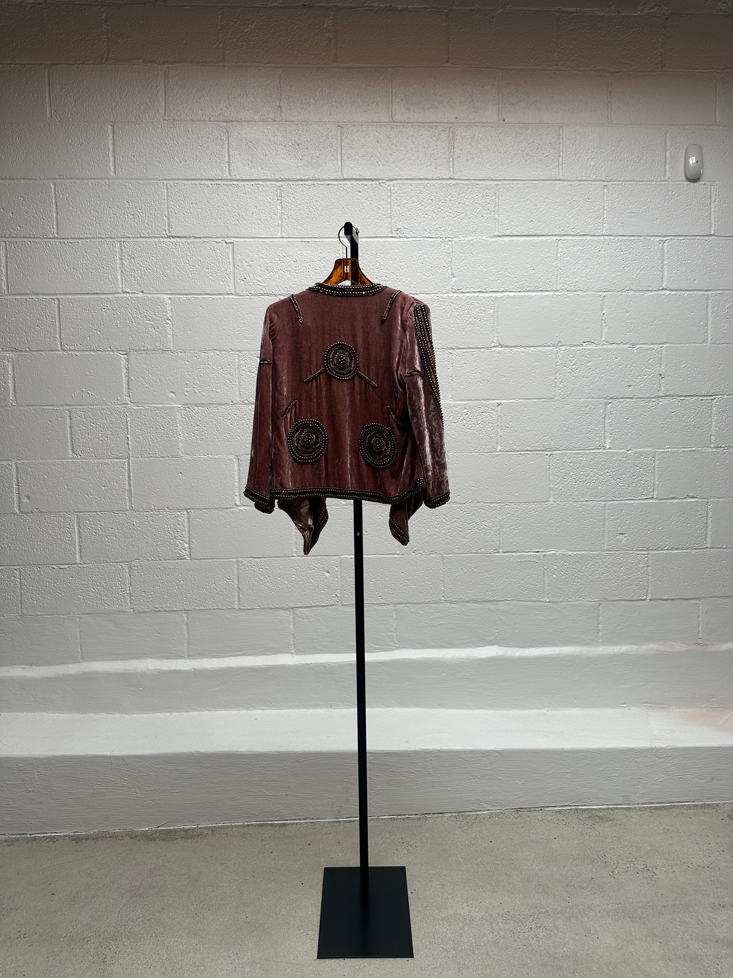 Velvet Jacket with beading