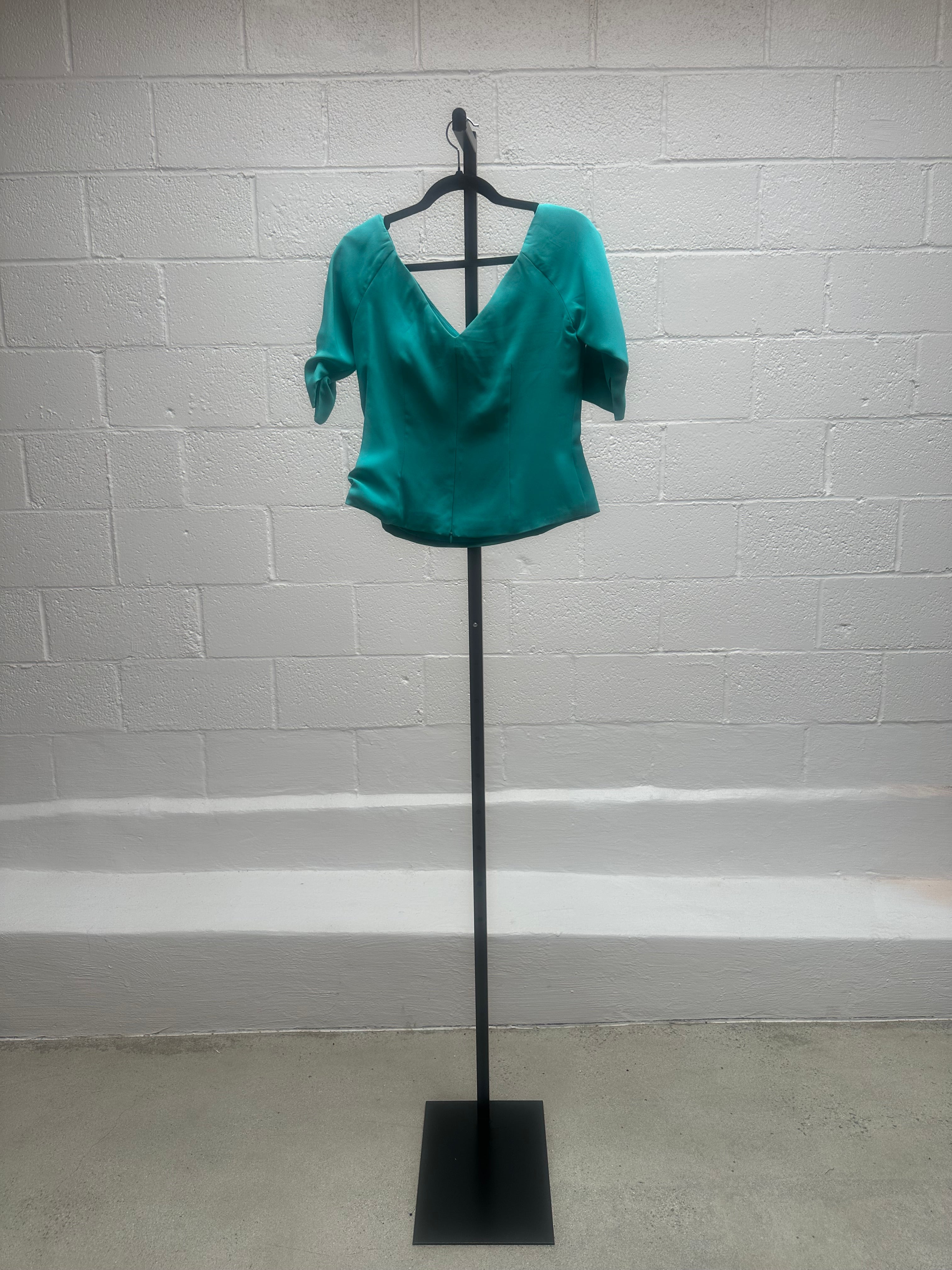 Blue Chiffon Top with sequins skirt