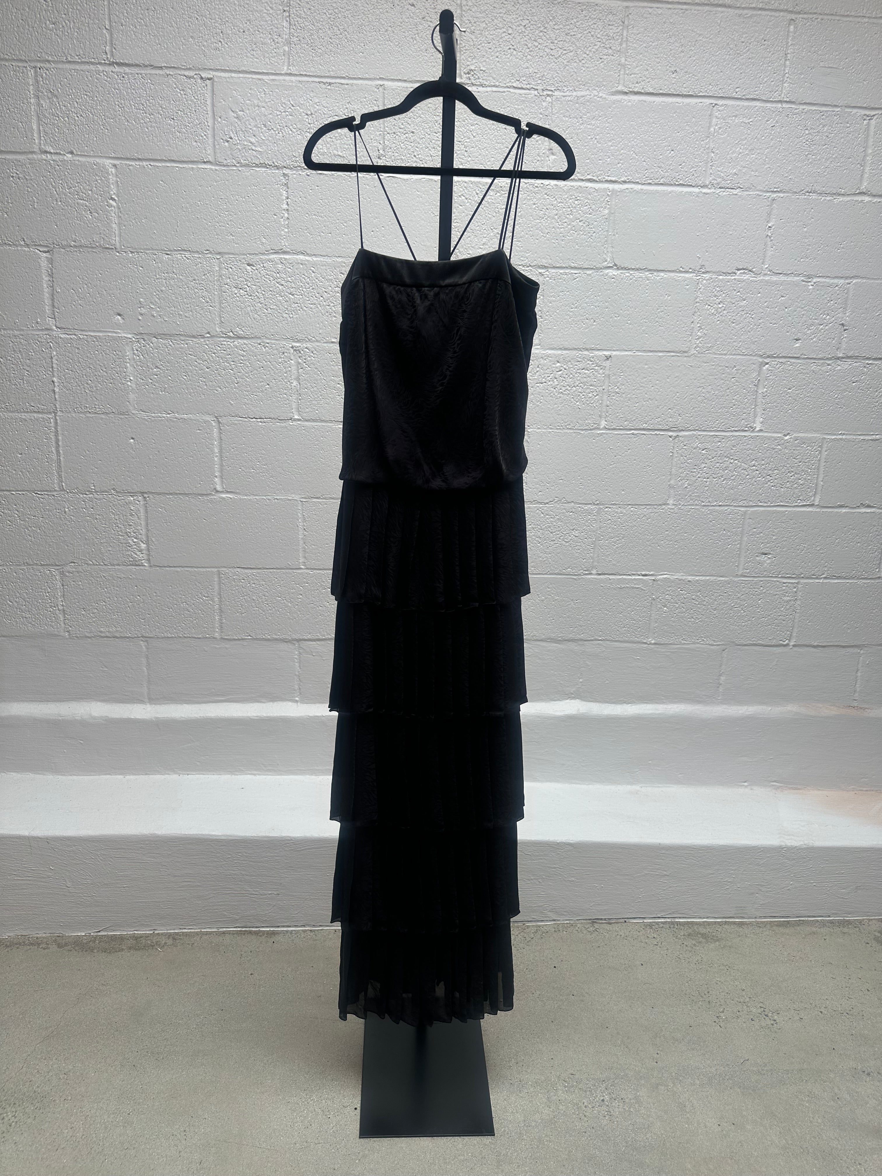Black Tiered Dress