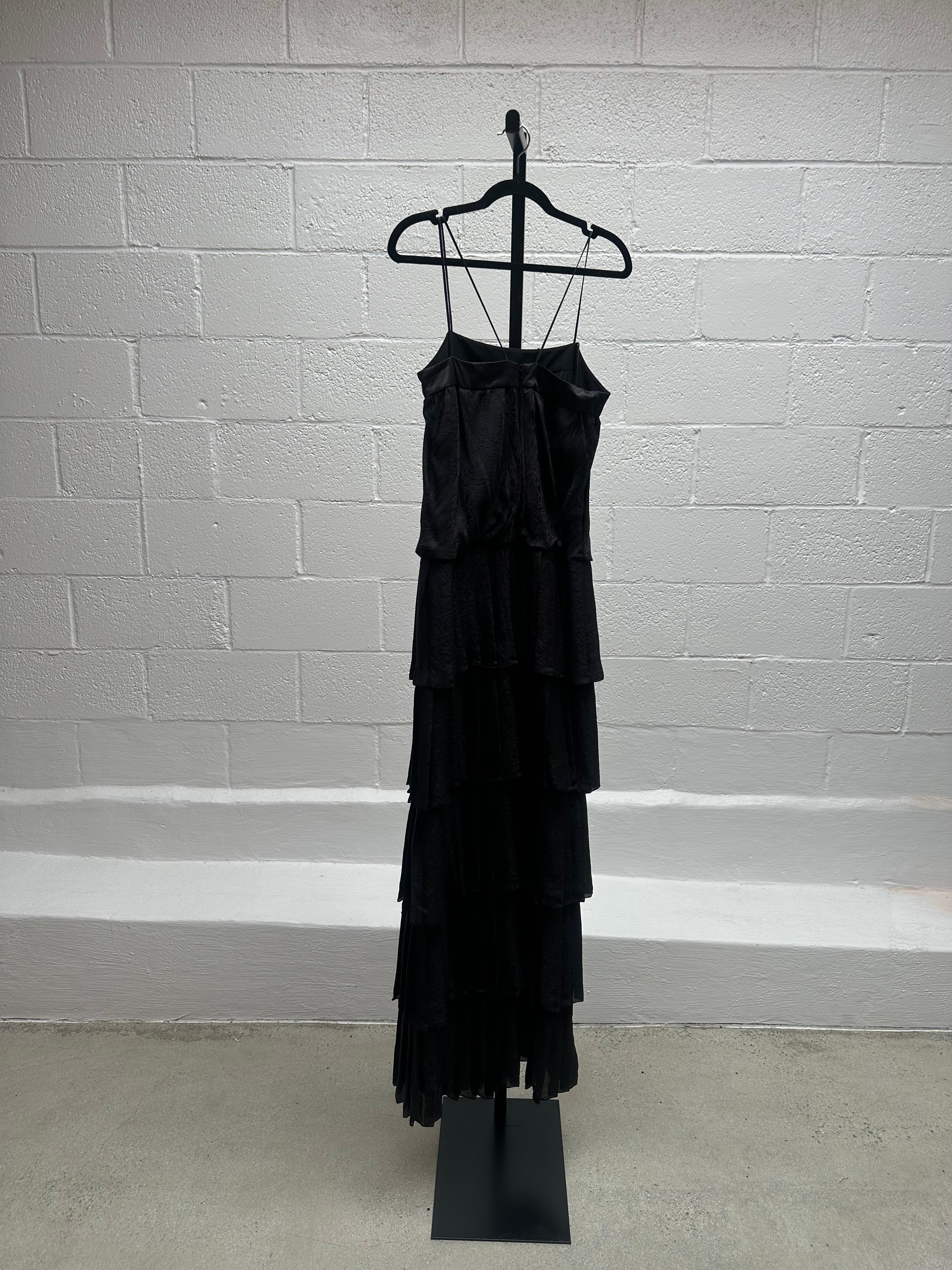 Black Tiered Dress