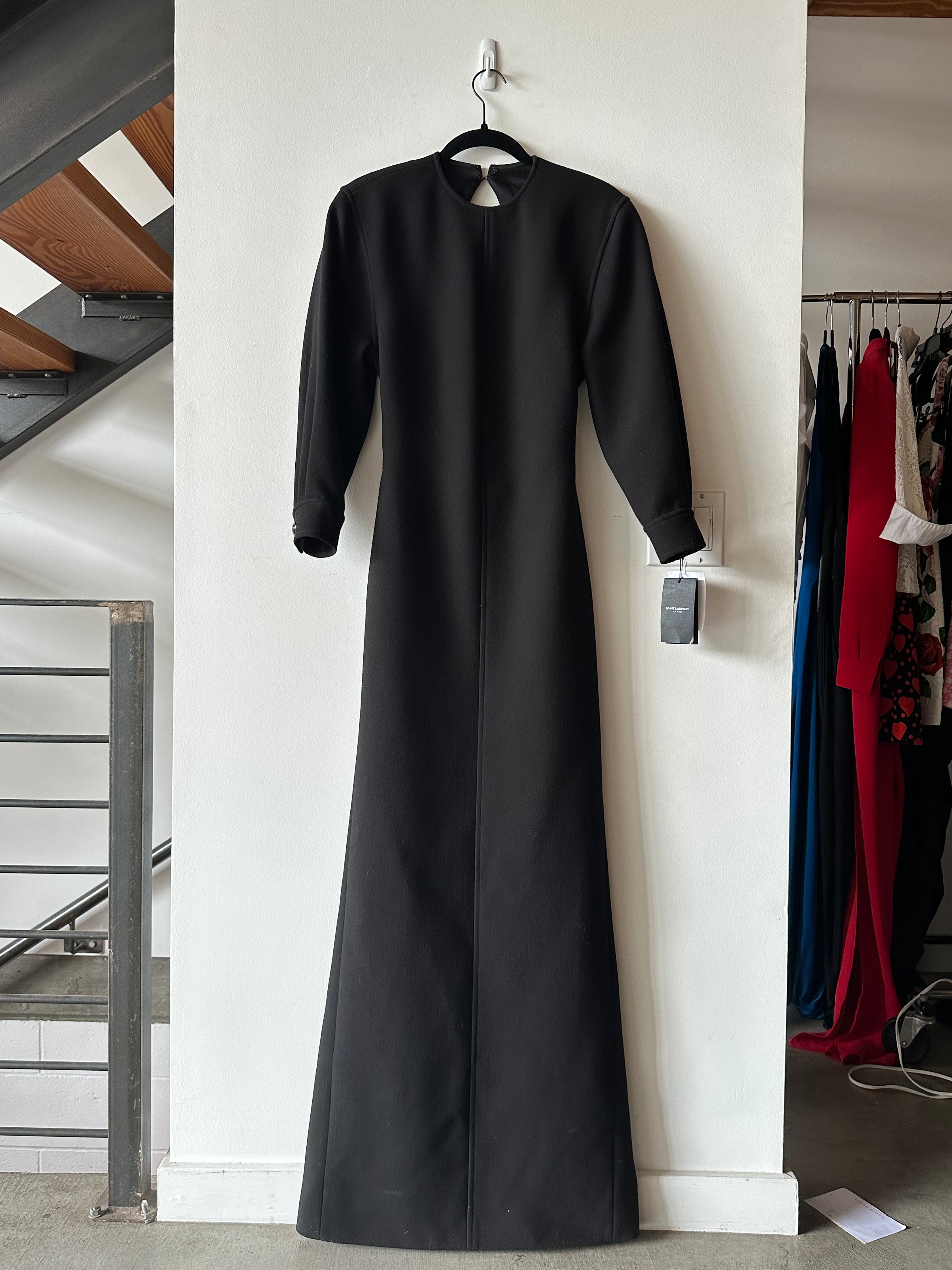 Evening Dress with Bow-Tie Back