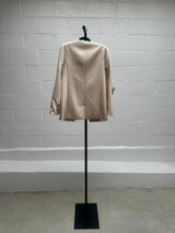 Cream Blazer with Diamante Blazer