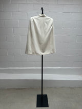 Cream Cape/Blazer with trousers