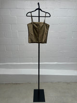 Raw Silk Beaded Top Pant and Shawl Set