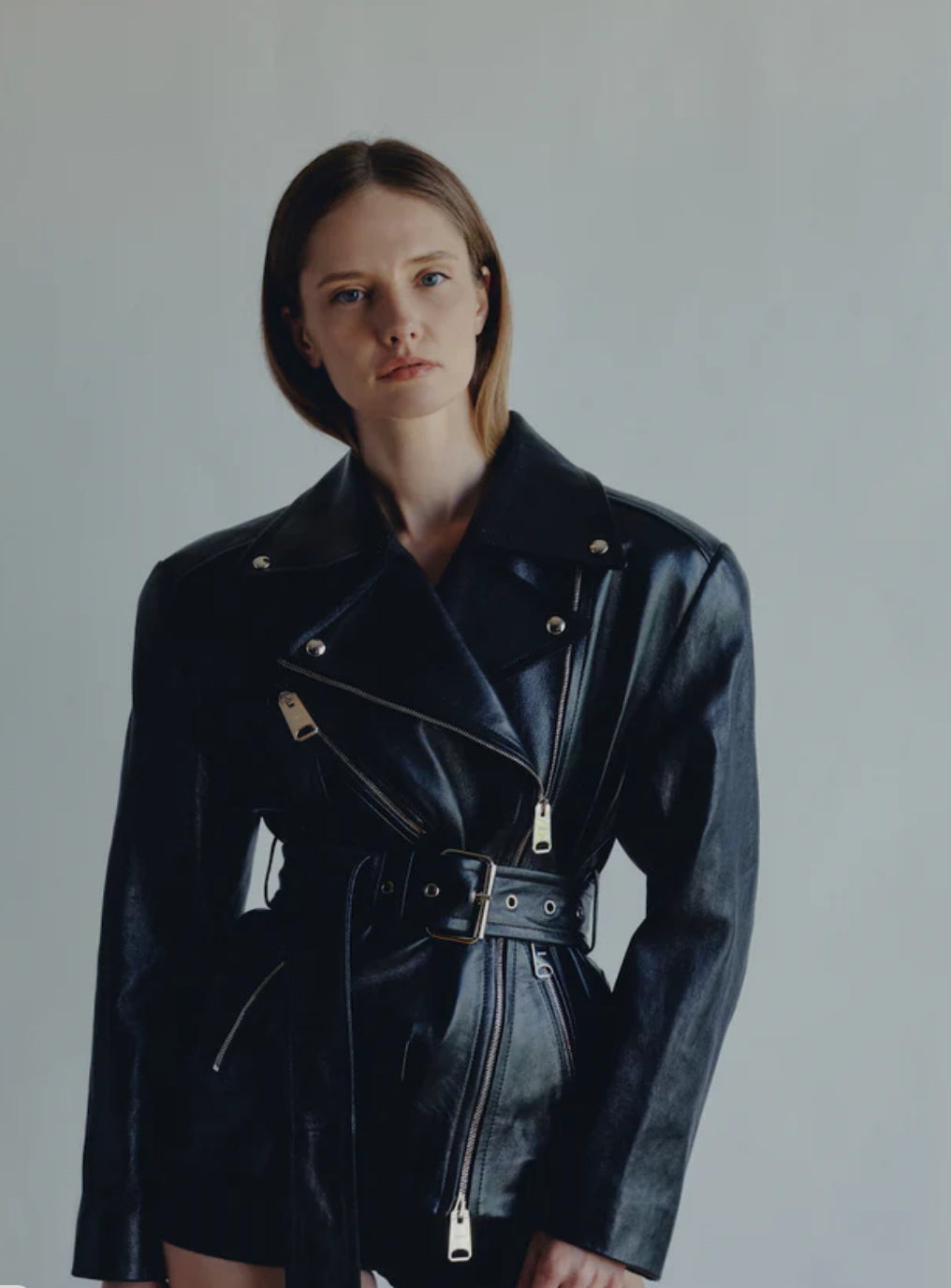 Fabbie Biker Leather Jacket