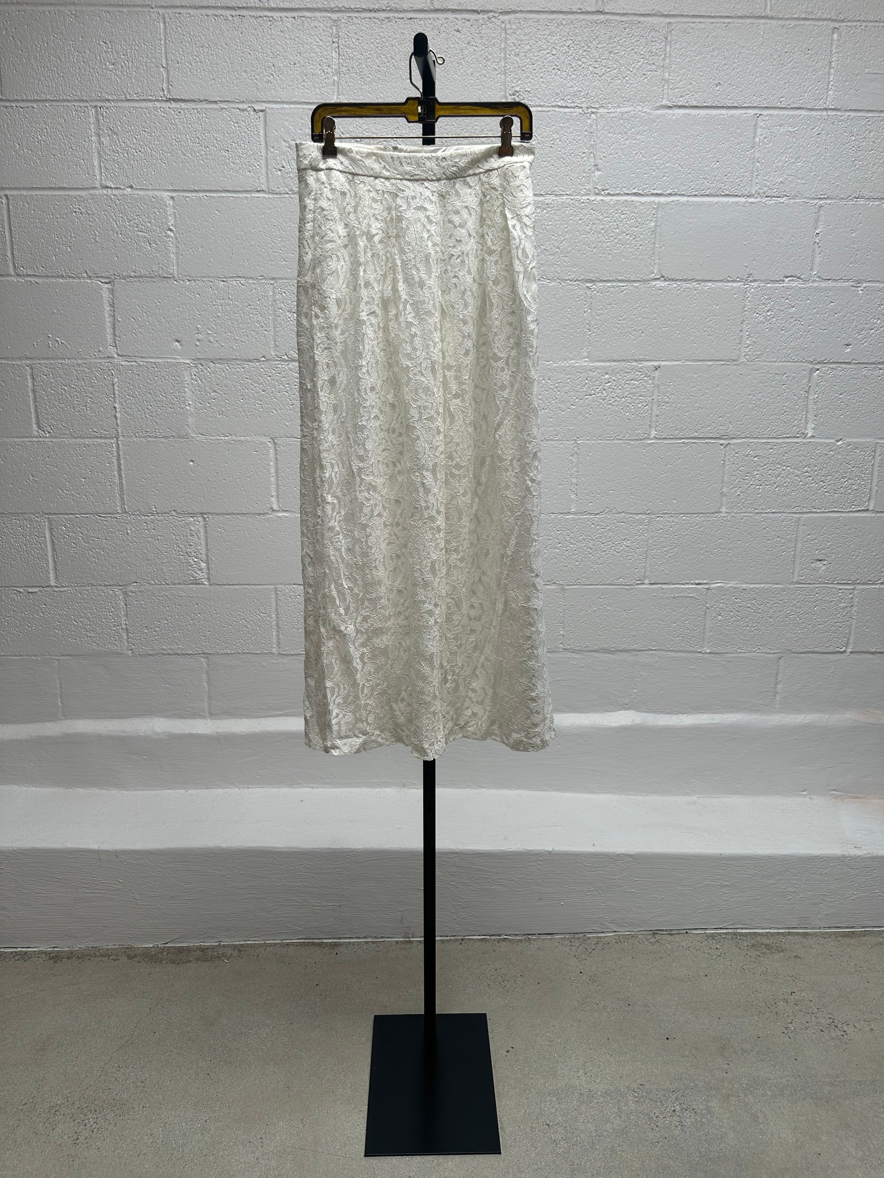 White Lace Trouser