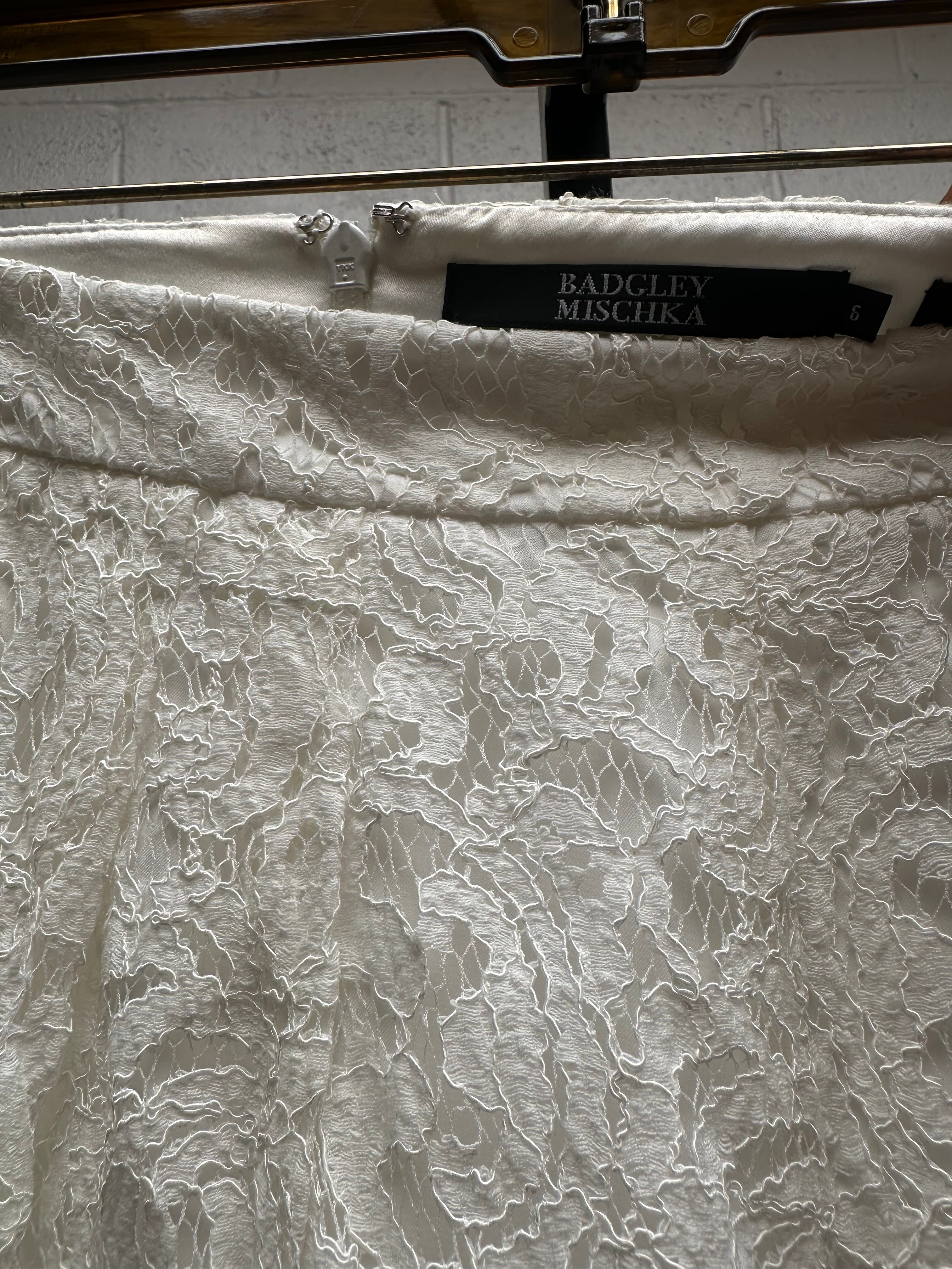 White Lace Trouser