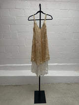 Double Layer Silk Dress