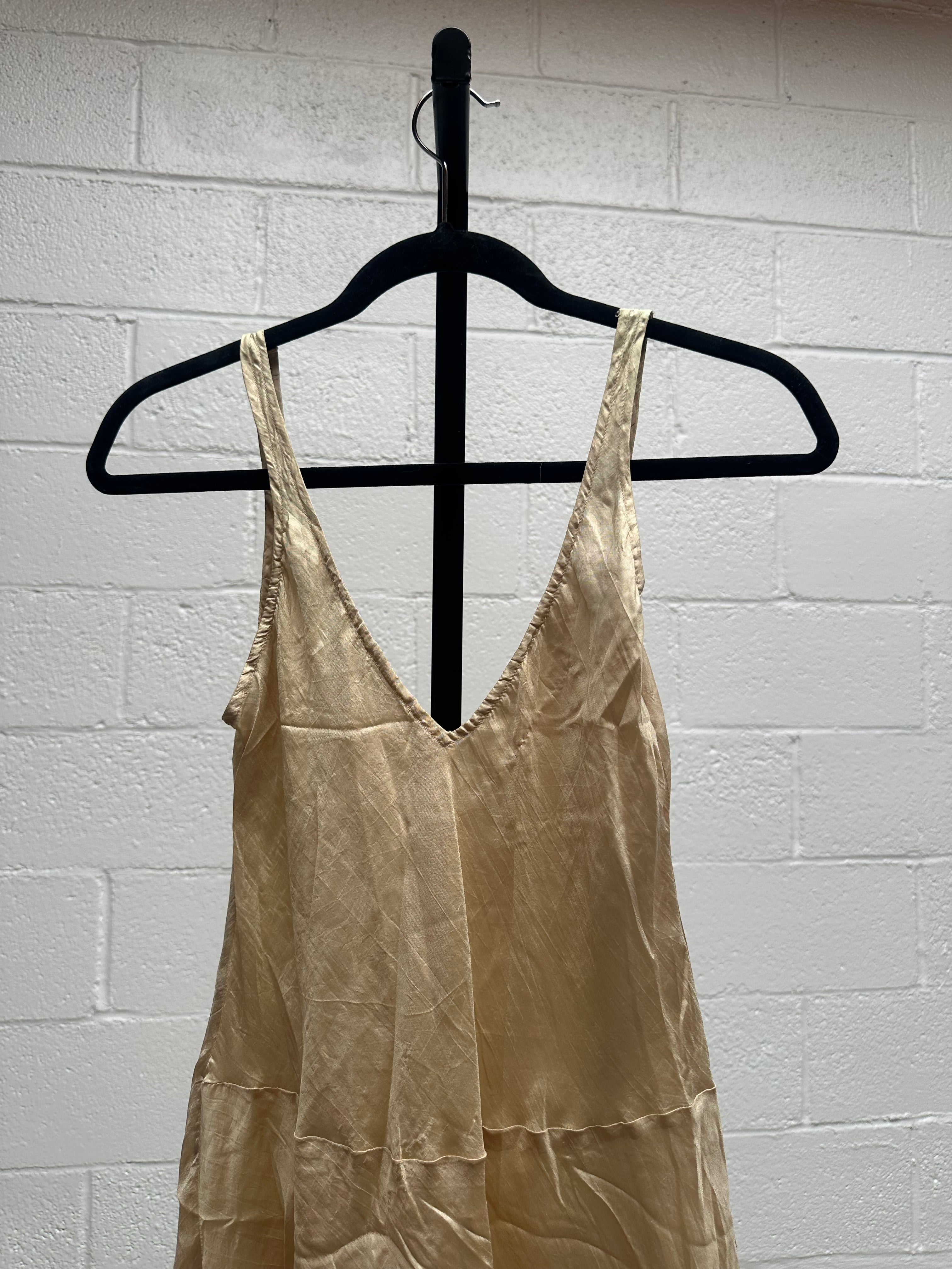 Double Layer Silk Dress