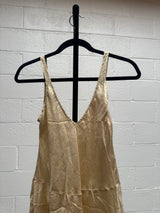 Double Layer Silk Dress