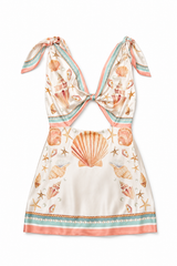 Icelyn Silk Mini Dress