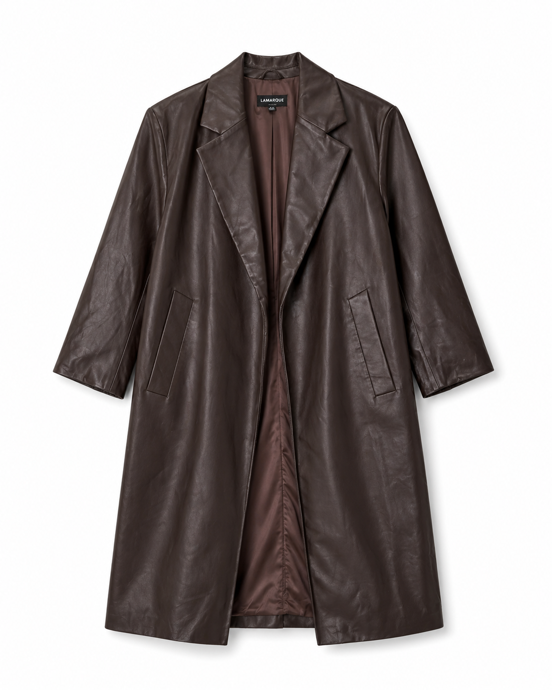 Janelle Leather Coat