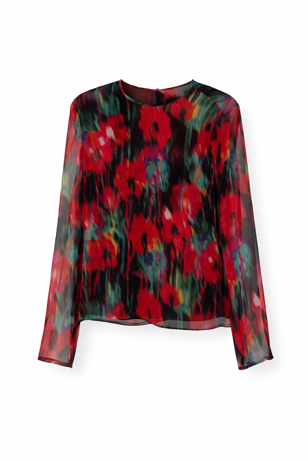 Floral Chiffon Top