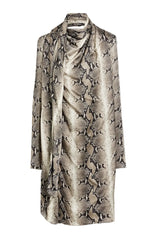 Shaz Snake Print Dress