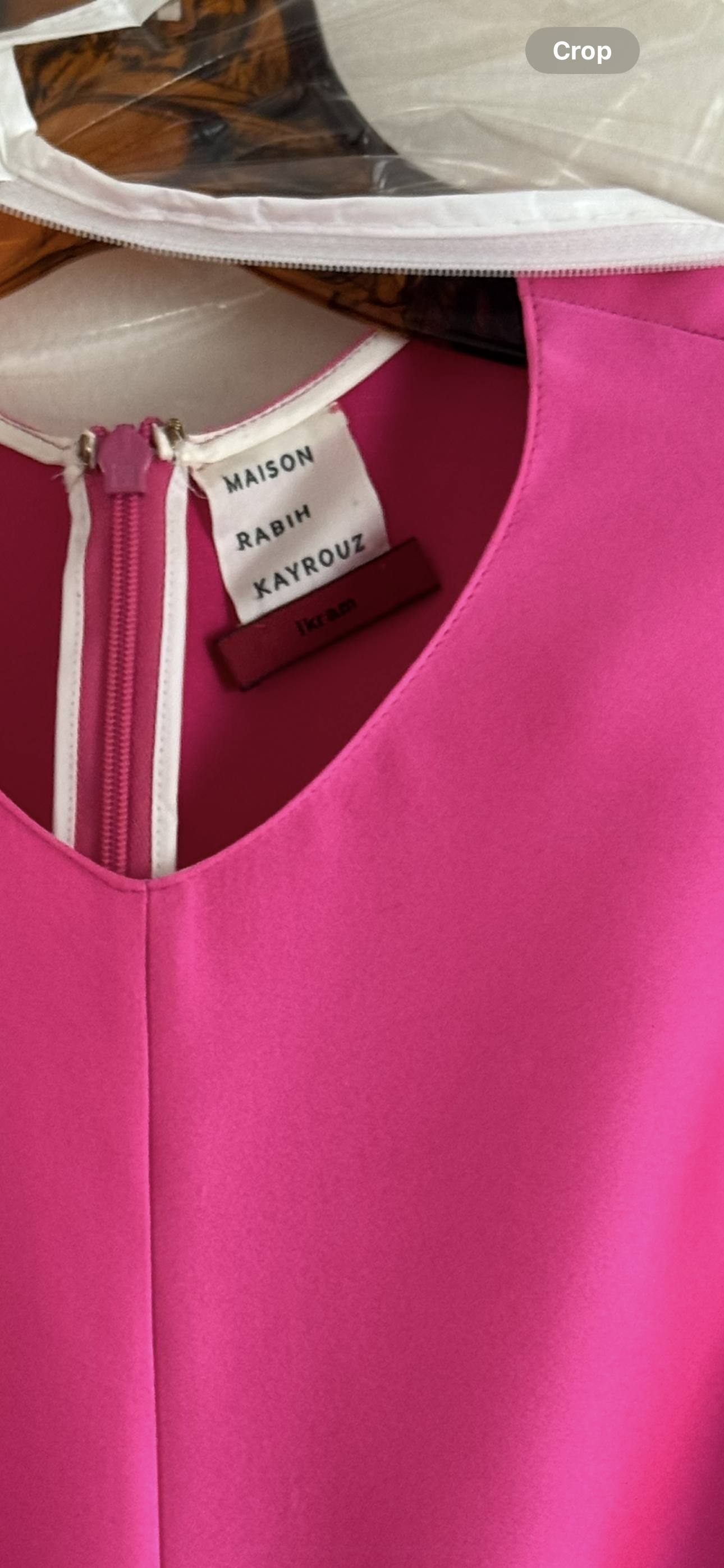 Fuchsia Gown with Bows