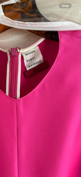 Fuchsia Gown with Bows