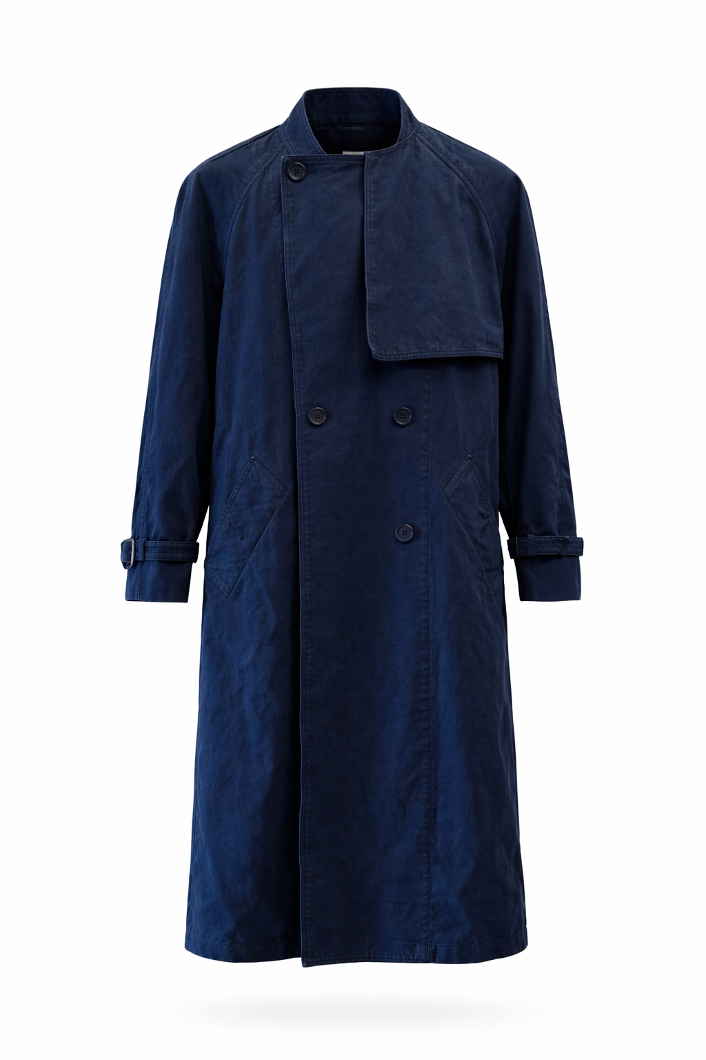 Indigo Denim Trench