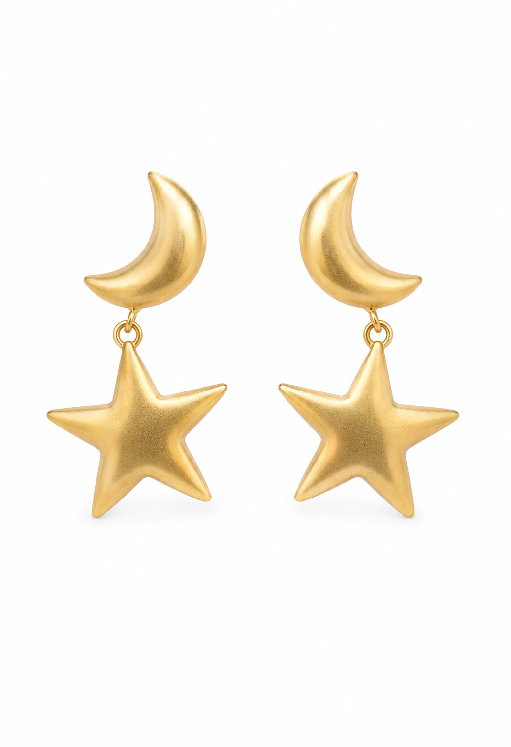 Moon & Star Earrings