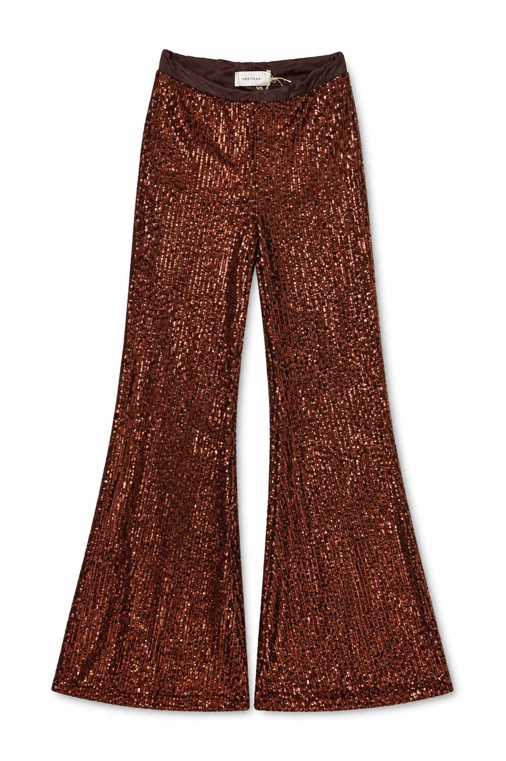 The Cleopatra Solid Flare Pants