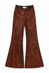 The Cleopatra Solid Flare Pants