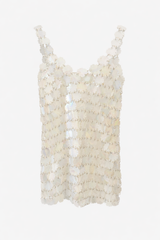Pearl Blossom Mini Dress