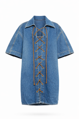 Amos Denim Minidress