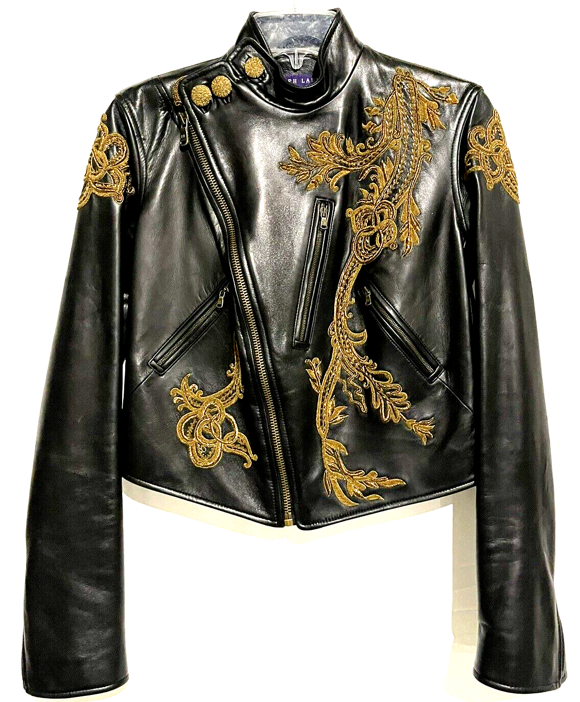 Leather Jacket from Fall Runway 2012