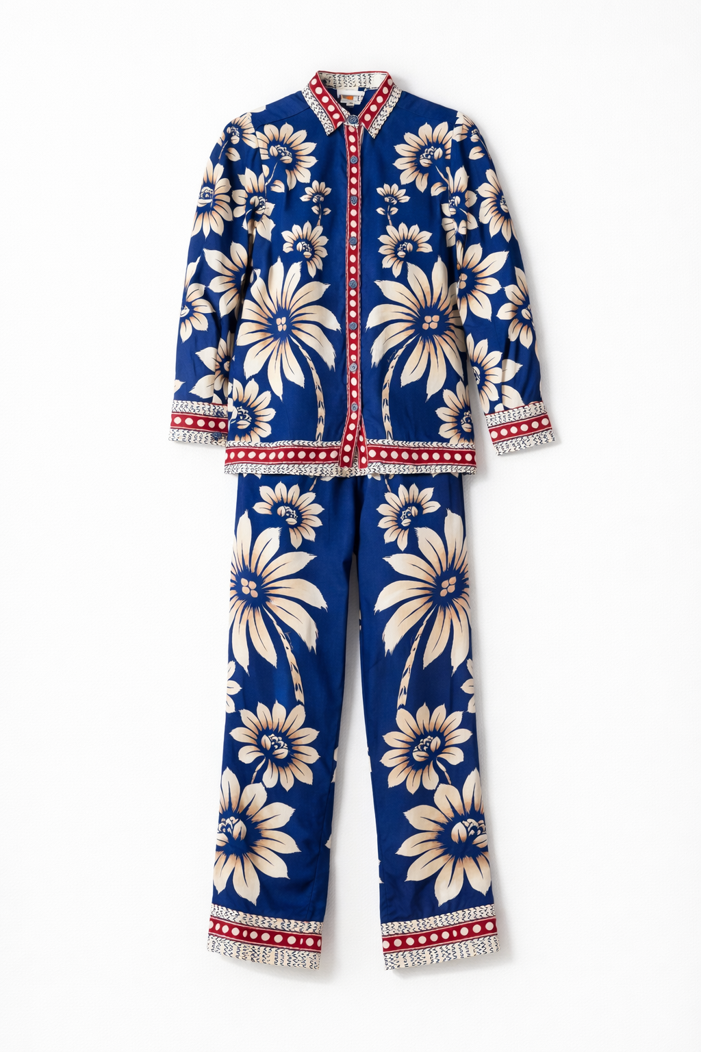 Luna Floral Shirt and Pant Set